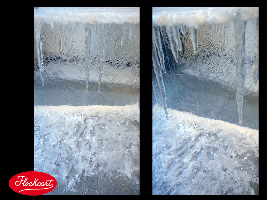Spheroid e Idroglass 560/c e l'uso delle stalattiti Polar in un set assolutamente " freddo" 